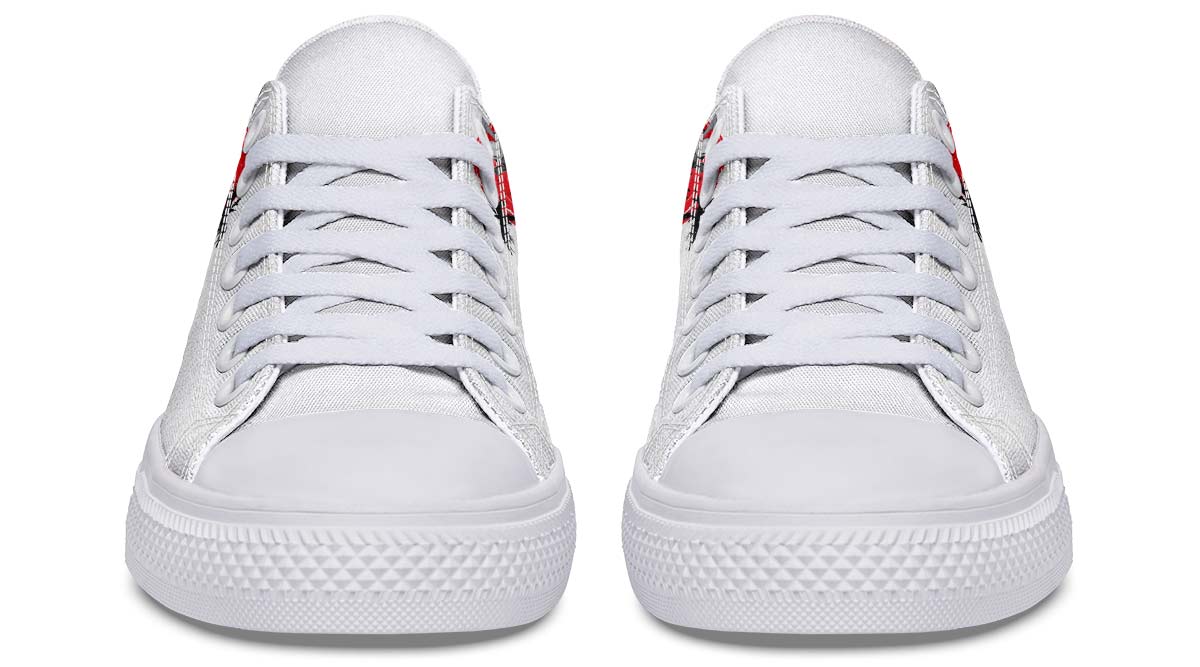 Fashion Print Couple Low-Top Canvas Shoes