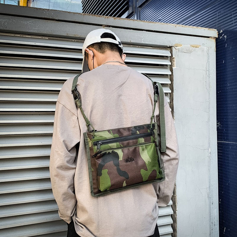 Couple Small Backpack Street Trend Male Riding Bag