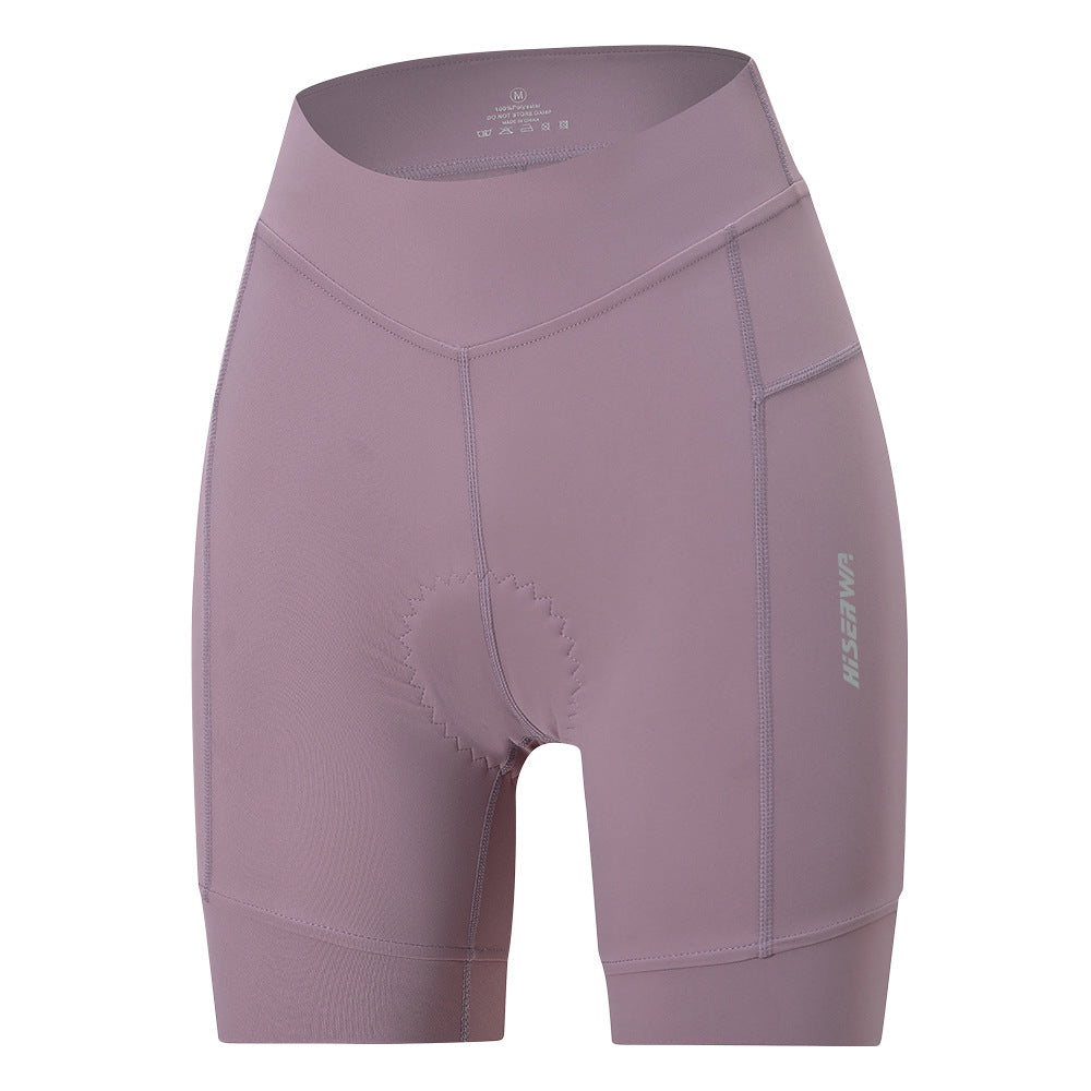 Cykelshorts med Silica Gelpude Stødabsorberende Høj Elasticitet 5-punkts Cykelshorts