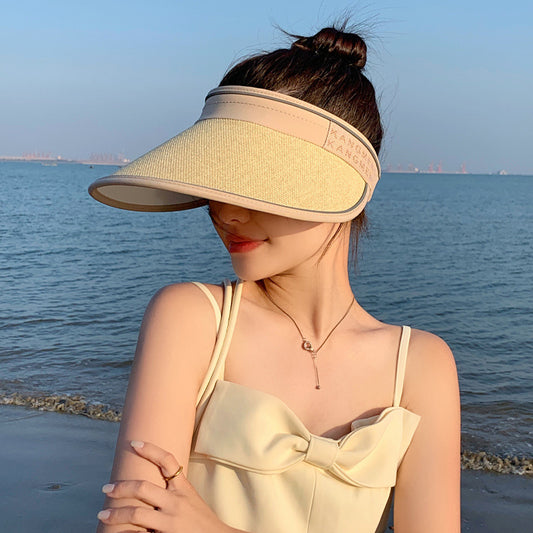Women's Fashion Letter Sunscreen Hat
