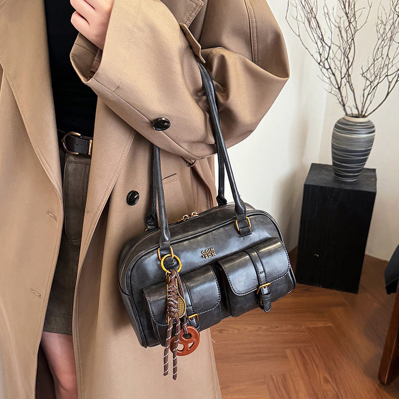Retro Large Capacity Bag Women's Shoulder