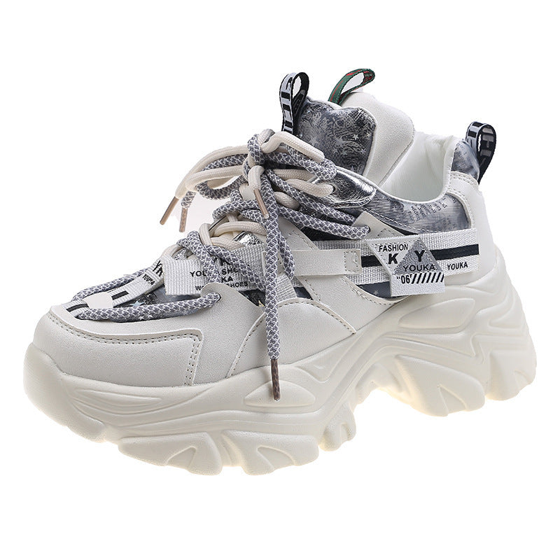Casual Breathable Platform Student Running Sneakers