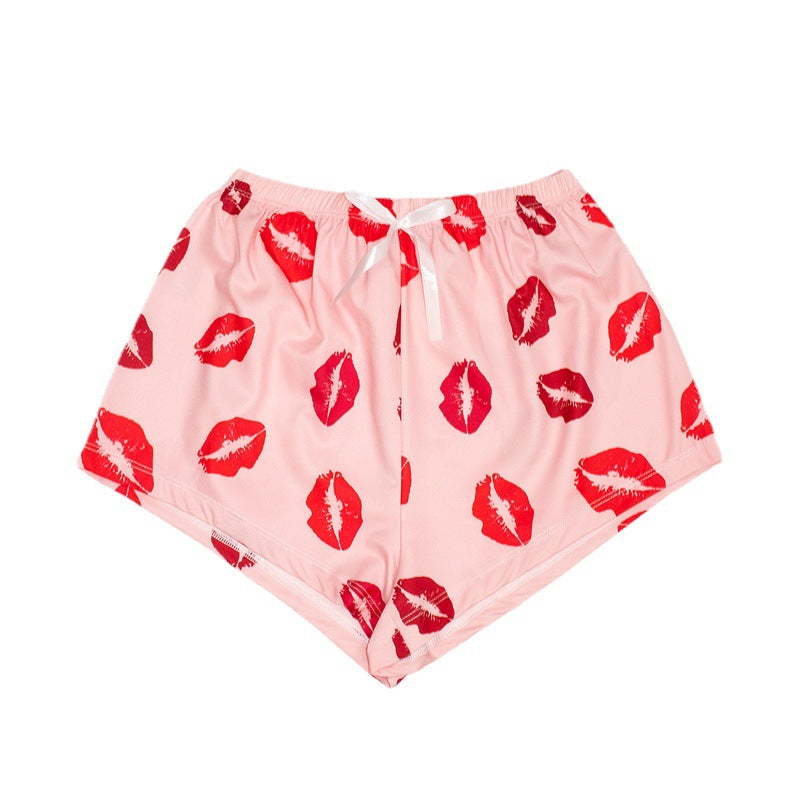 Summer Women's Milk Silk Thin Casual Shorts