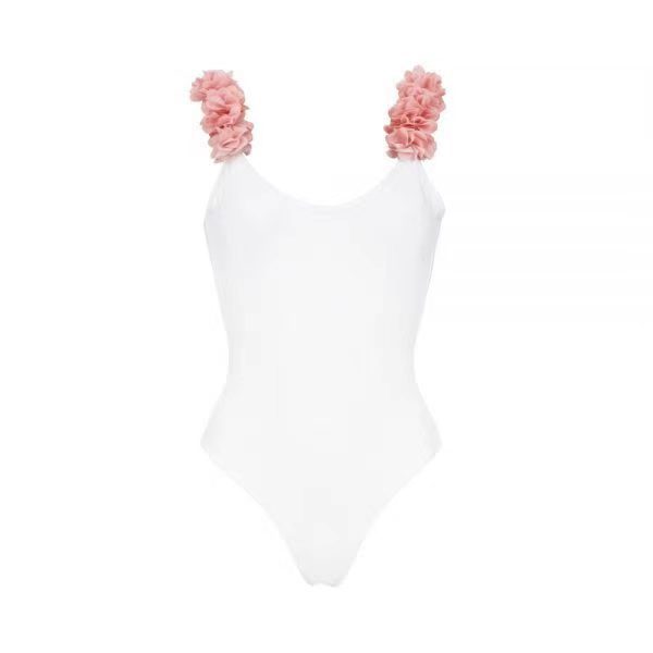 Badedragt til kvinder Ét stykke bikini blonde skulderstrop