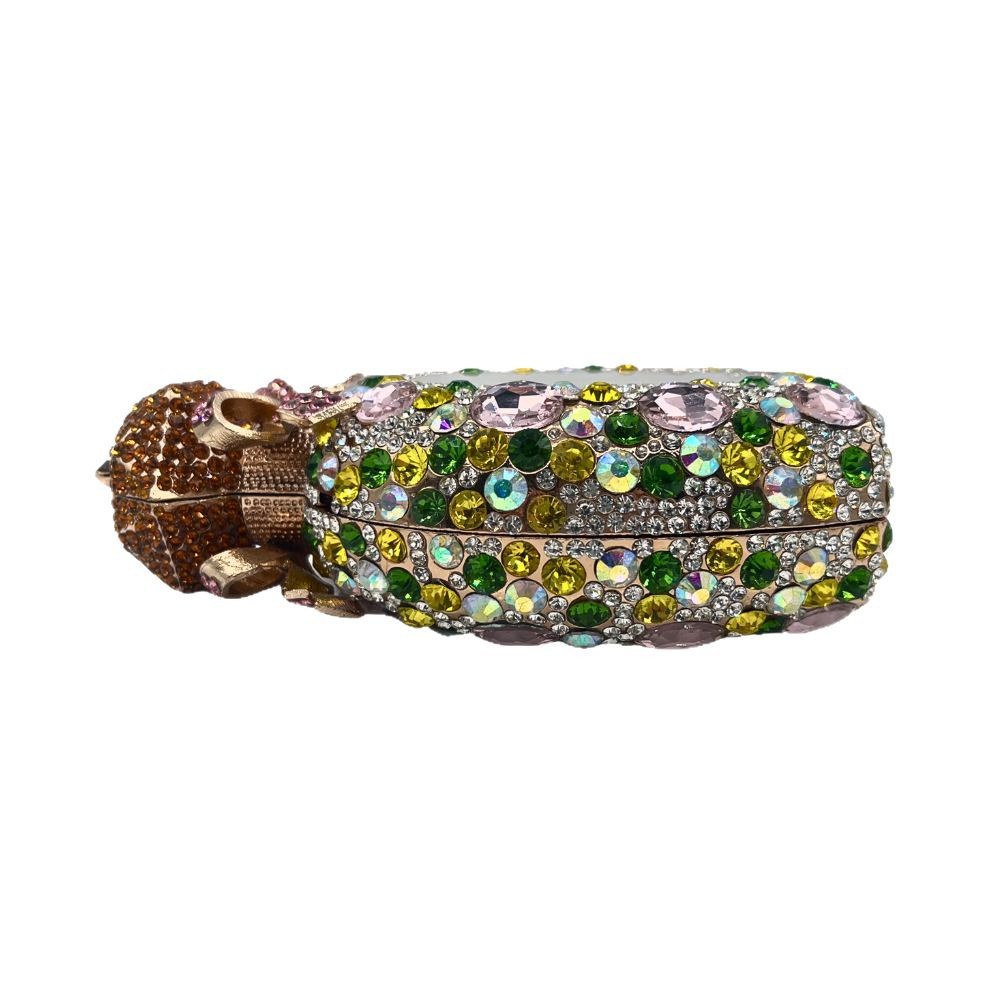 Kvinders Mode Banket Fuld Diamant Clutch