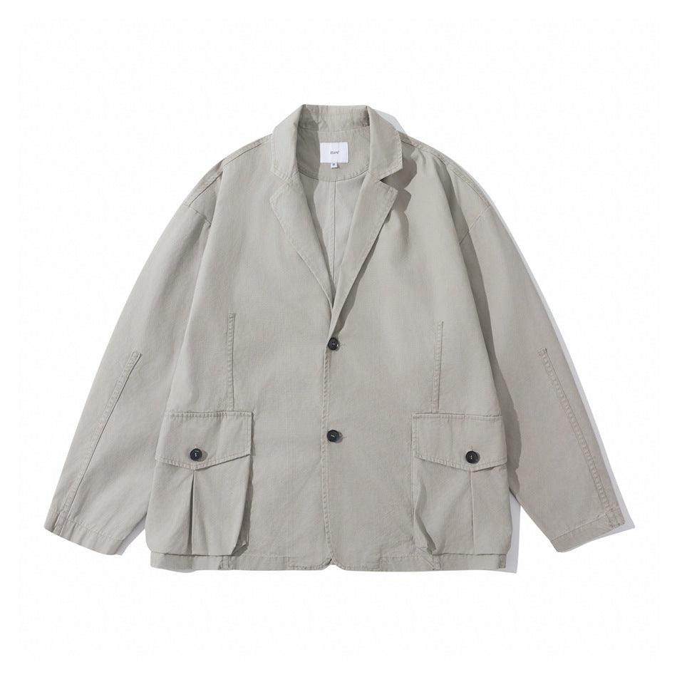 American-style Retro Relaxed-fit Pure-cotton