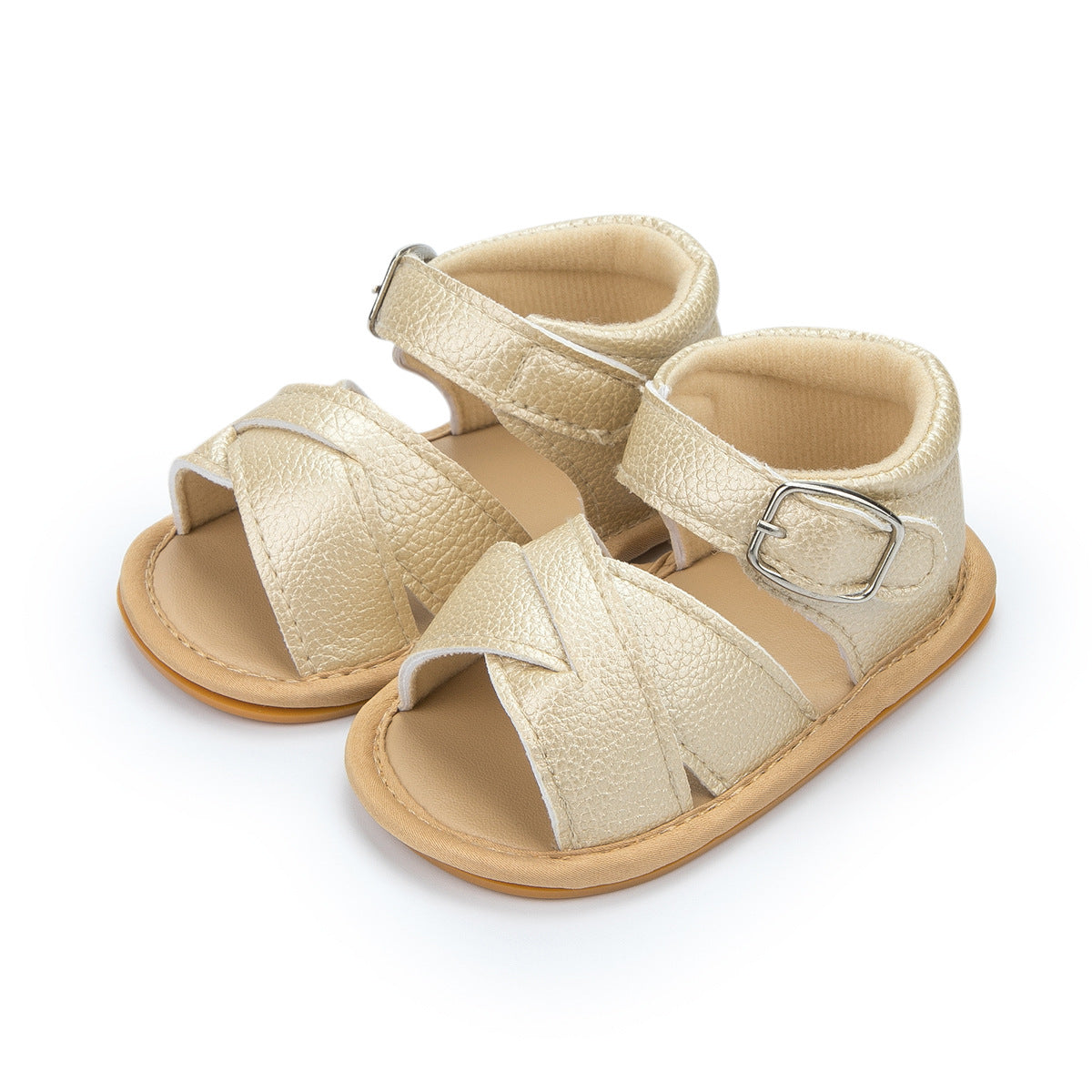 Summer Sandals Breathable Soft Rubber Sole Toddler Shoes