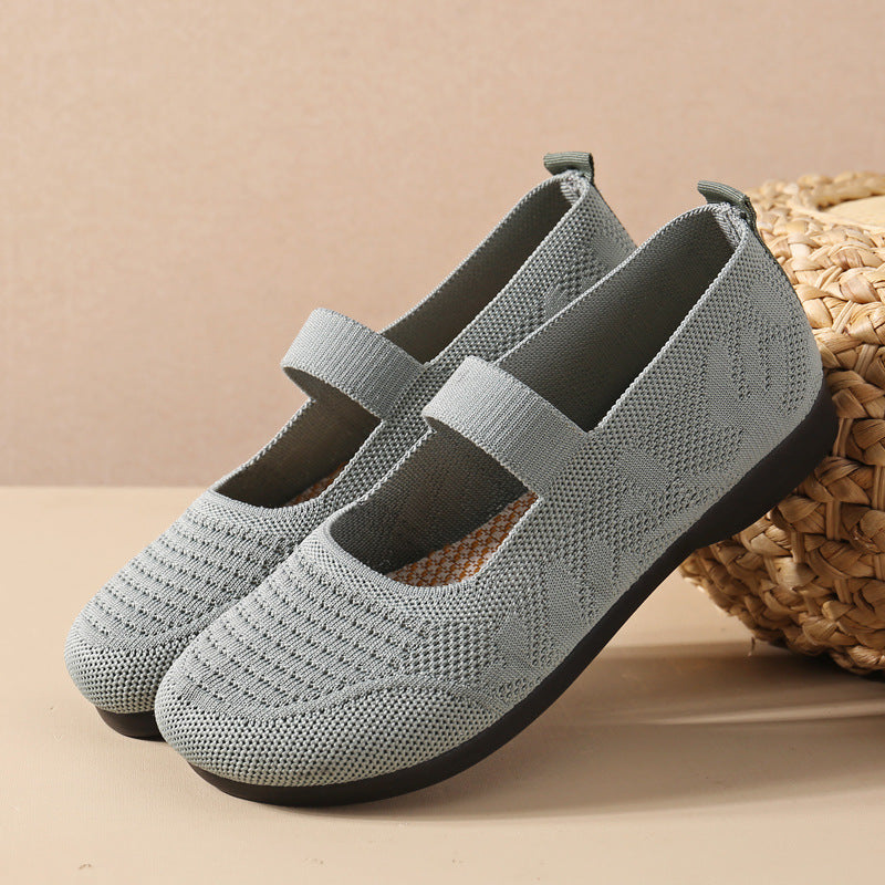 Comfort And Casual Middle-aged And Elderly Shoes For The Old Breathable