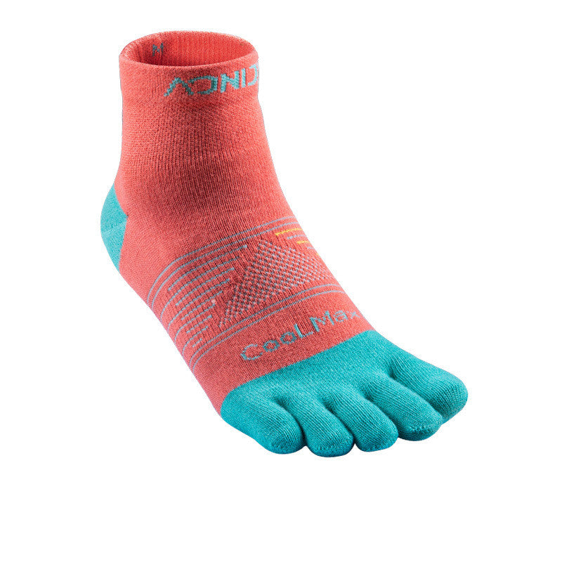 Sports Mid-tube Five-finger Breathable, Sweat-absorbing And Wear-resistant