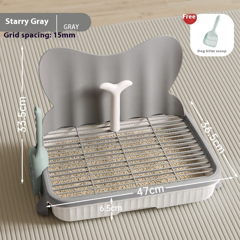 Large Dog Anti-stepping Easy To Clean Pet Dog Urinal