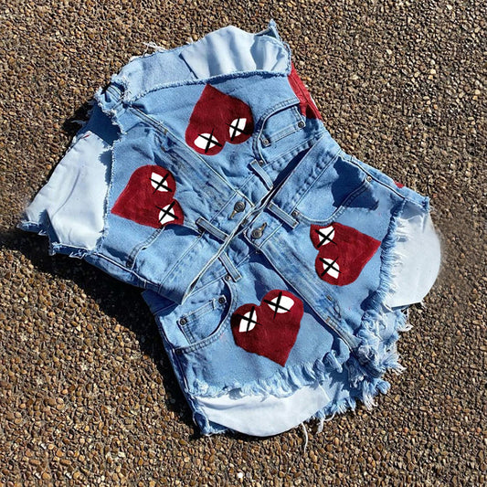 All-match Casual Denim Shorts