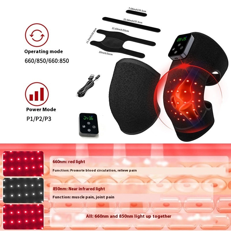 Knee Infrared Pain Red Light Physiotherapy Massage Kneecap Physiotherapy Instrument