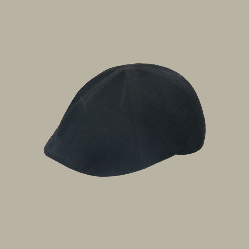 Black Advance Hats American Retro Big Head Circumference Hat