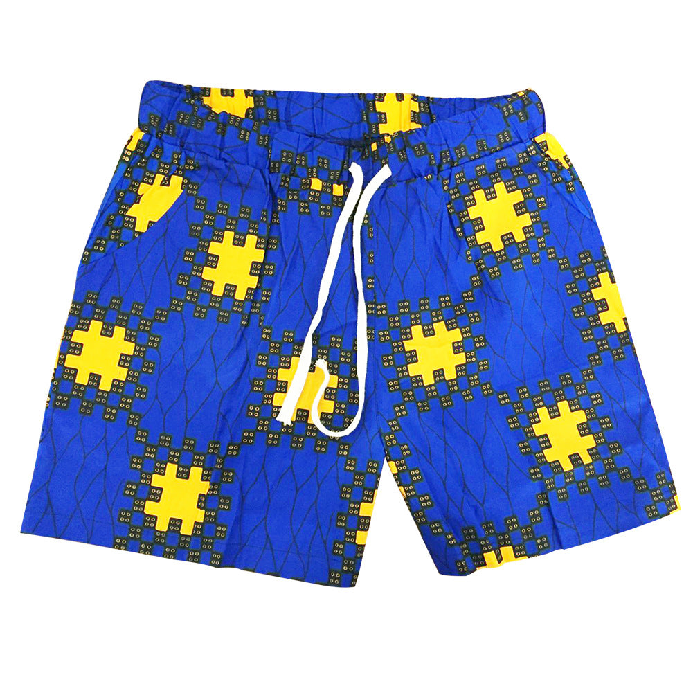 Wax Cloth Summer Cool Ladies Shorts