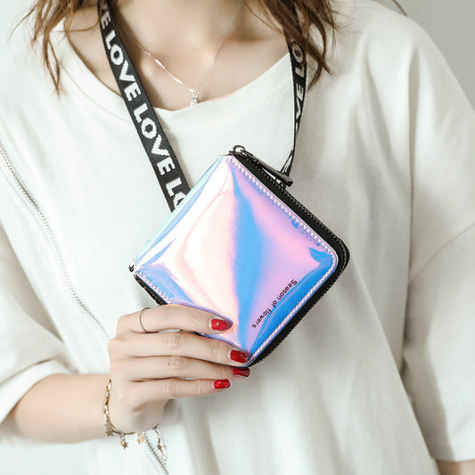 Women's Wallet Short Folding Korean Style Personality