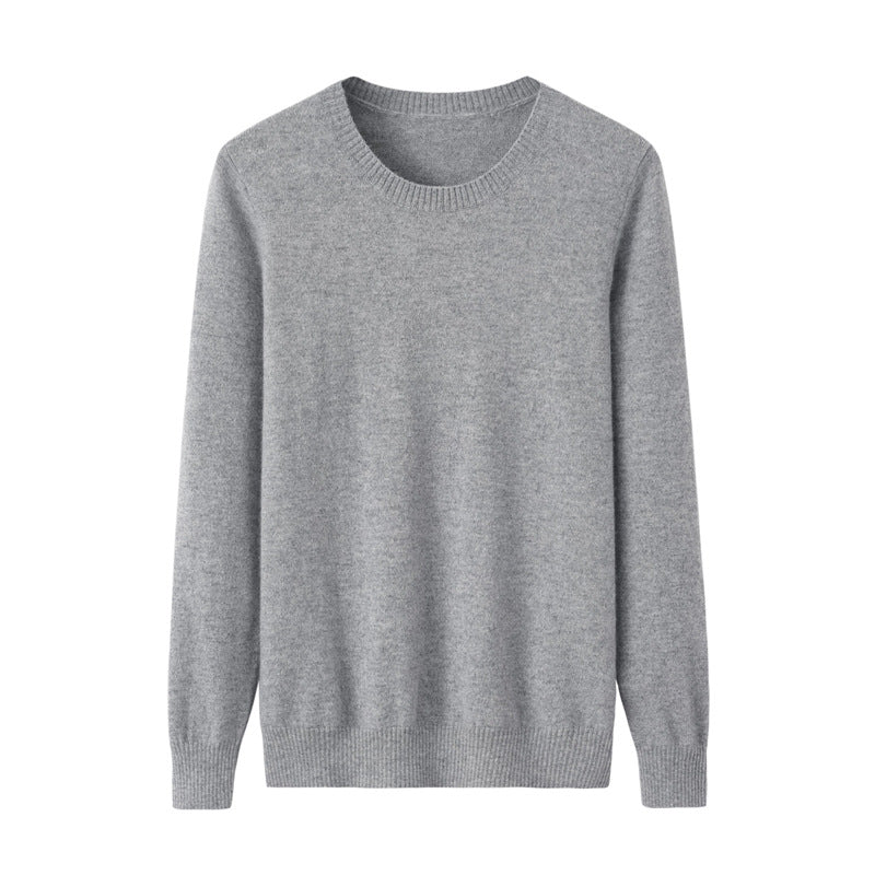 Round Neck All-matching Pullover Casual Loose Pullover Base