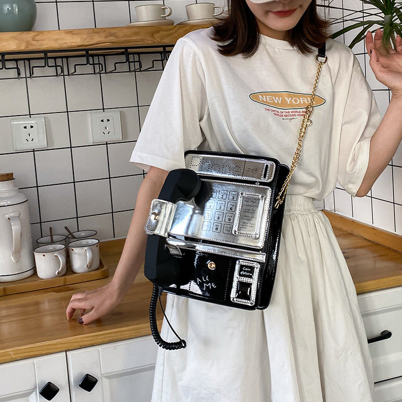 Creative Digital Phone Messenger Bag Spoof