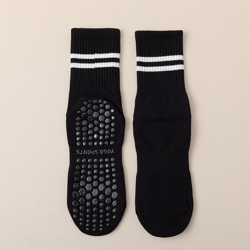 Tube Socks Professional Sports Anti-slip Silicone Indoor Fitness Pilates Boneless Room Socks