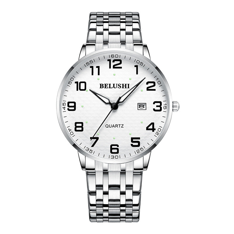 Men's And Women's Fashion Waterproof Luminous Quartz Watch