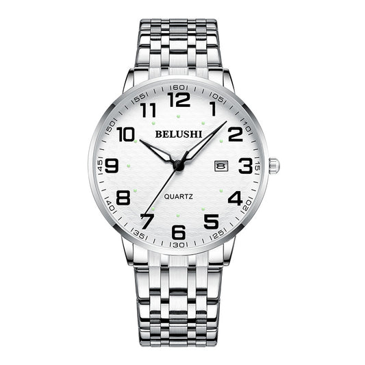 Men's And Women's Fashion Waterproof Luminous Quartz Watch