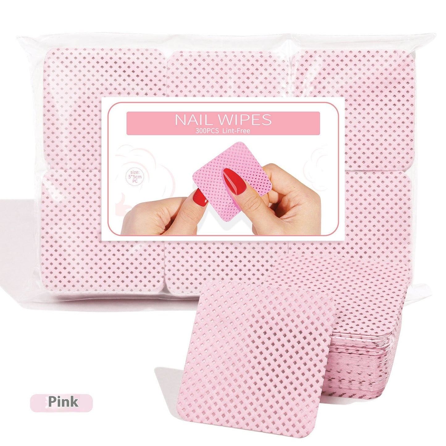 Portable Home Solid Color Magic Nail Polish Removing Tissue