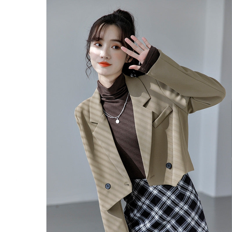 Women's Niche Short Suit Jacket Design