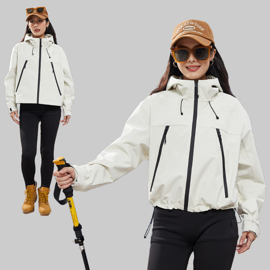 Teflon Tre-lags GORE-TEX-jakke til kvinder, kort model