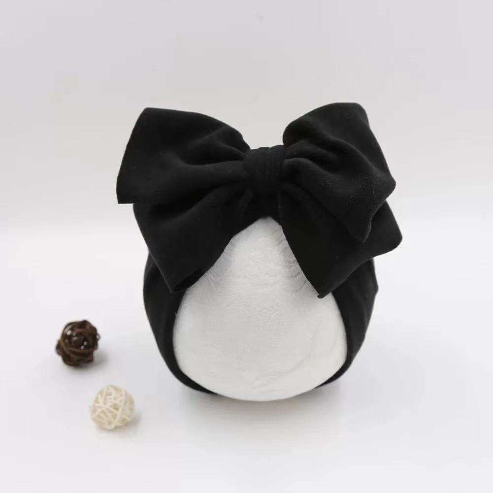 New Newborn Baby Bowknot Pullover Hat