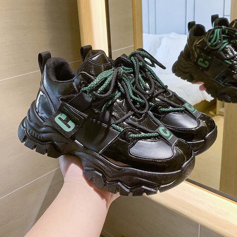 Korean Version Of High Fashion Ins Tide Color Matching Sneakers