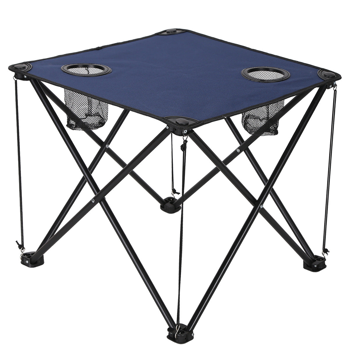 Outdoor Folding Table And Chair Set Made From Waterproof Oxford Fabricperfect For Camping Barbecues Sketching And Fishing