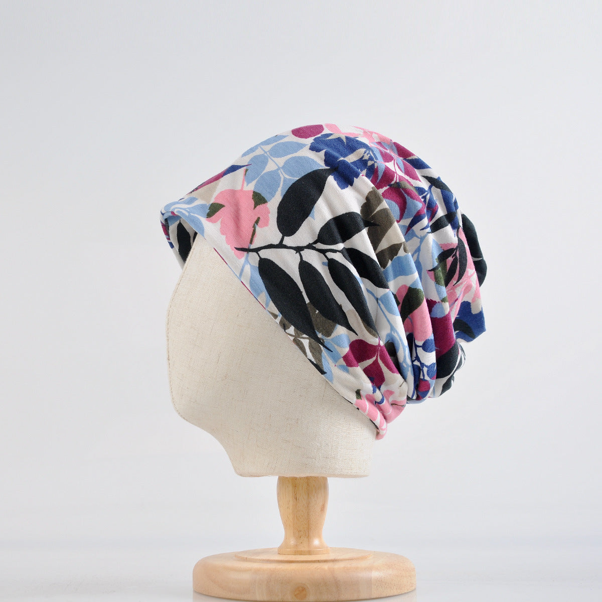 Fashionable Double Layered Scarf Hat