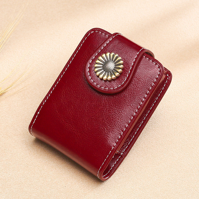 Women's Trumpet Simplicity Solid Color Cosmetic Bag