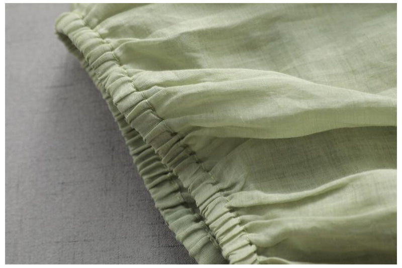 Women's Fashion Casual Elastic Waist Loose Bloomers