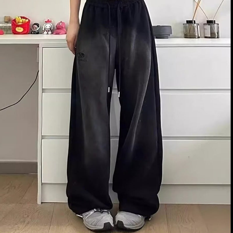 Women's Autumn And Winter American High Street Sports Pants