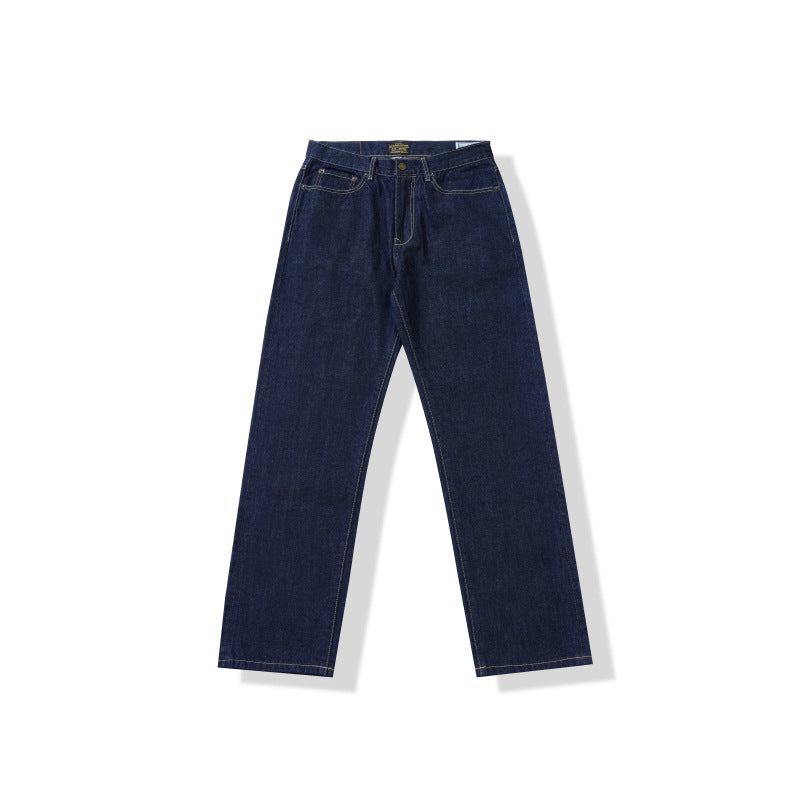 Straight Classic Bag Hua Tu Teng Denim Jeans