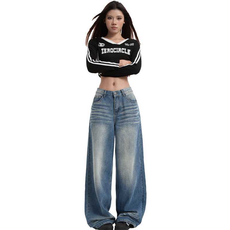 Damejeans i amerikansk retrostil