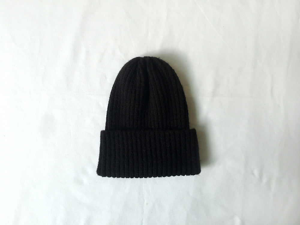 Ins Solid Color Light Board Retro Wool Hat