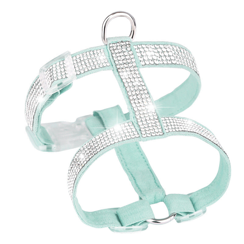 Shiny Hot Rhinestone Cat Anti Strike Strap