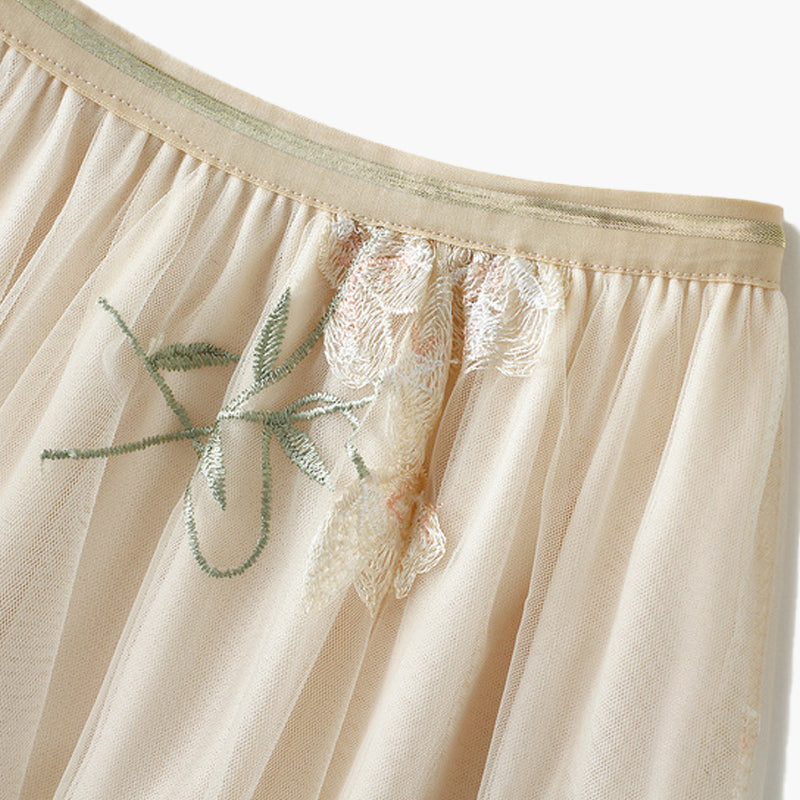High Waisted Skirt With A Slim And Elastic Waistline