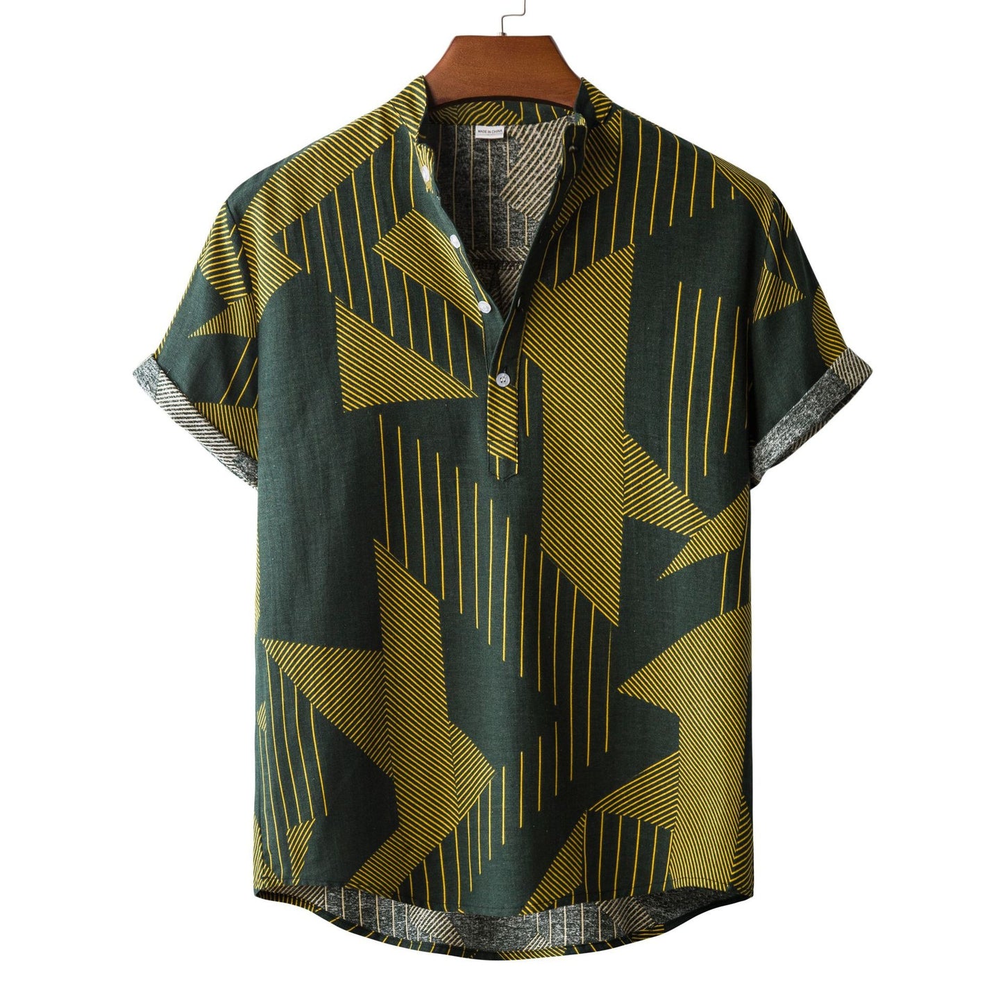 Men's Bamboo And Linen Shirt