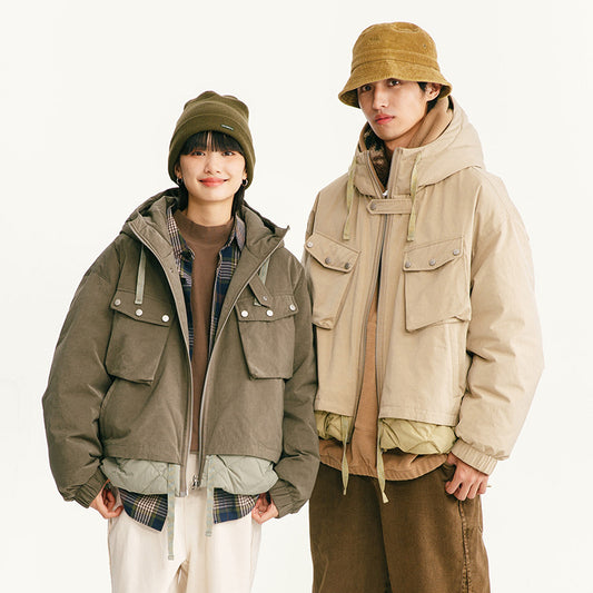 All-matching Loose Down Jacket Warm