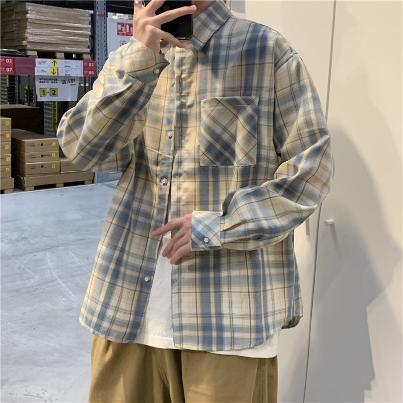 Long-sleeved Shirt Youth Trend  Coat