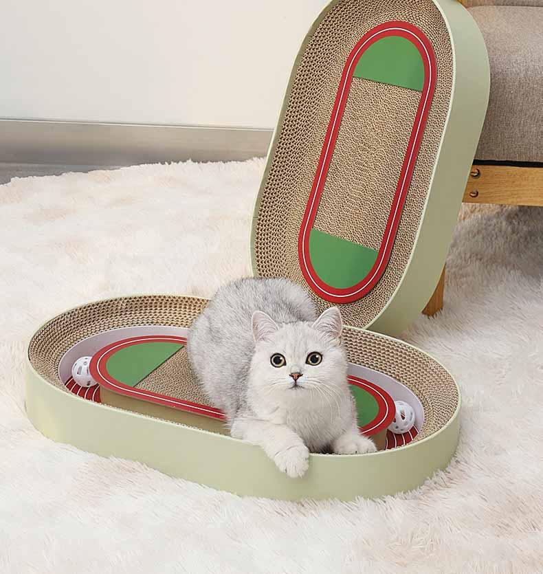 Creative Grindable Corrugated Football Field Scratch Board