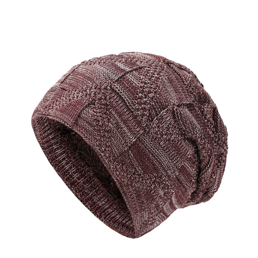 Plaid Pullover Plus Velvet Thick Toe