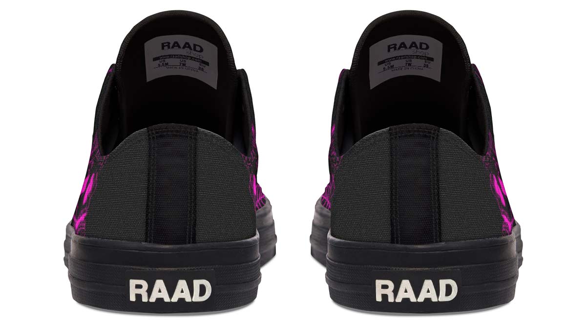 Fashion Print Couple Low-Top Canvas Shoes