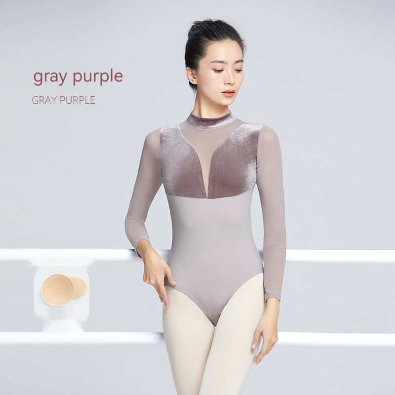 Women's Autumn And Winter Long-sleeved New Velvet Collar Jumpsuit