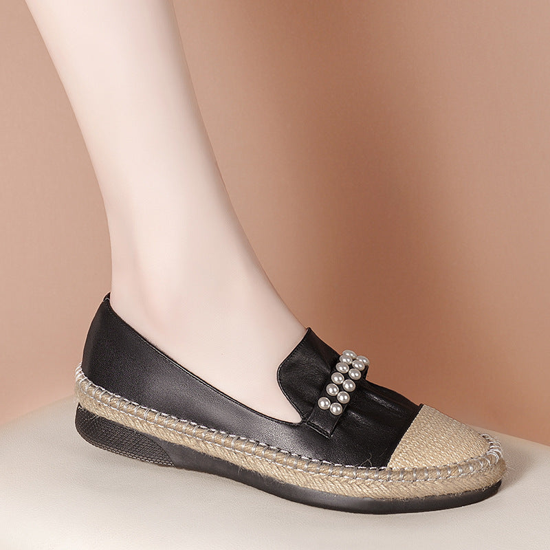 Platform Shoes Large Size Low Heel