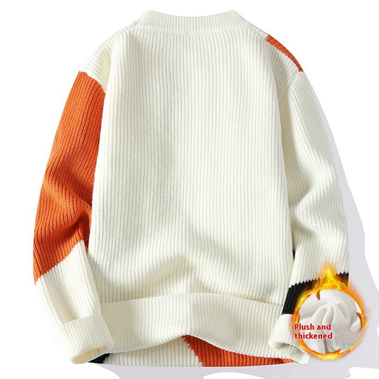 Men's Assorted Colors Fleece Sweater