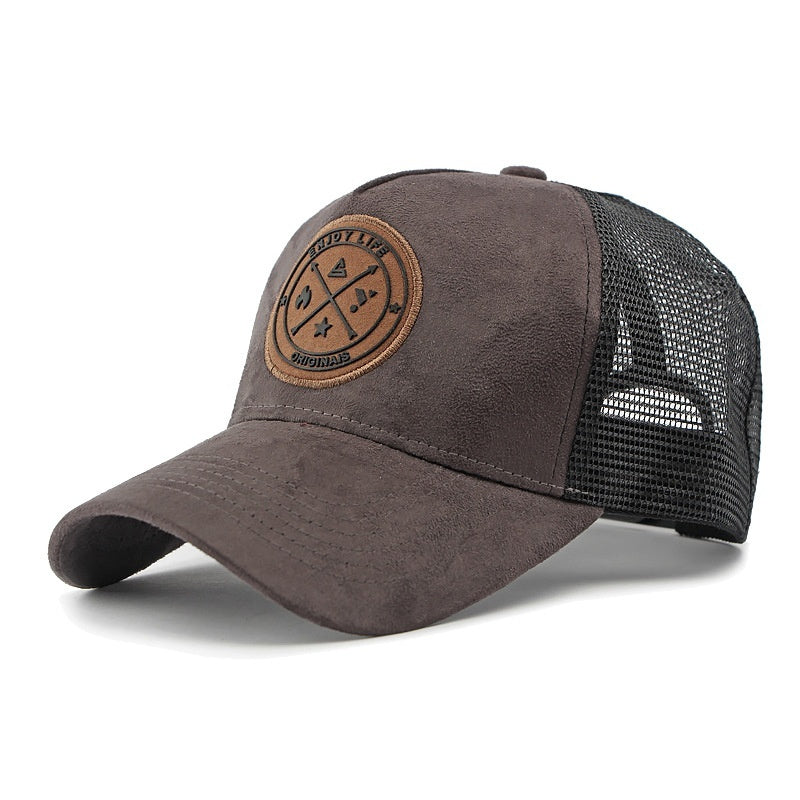 Outdoor Sun Protection Casual Mesh Baseball Cap Hard Top