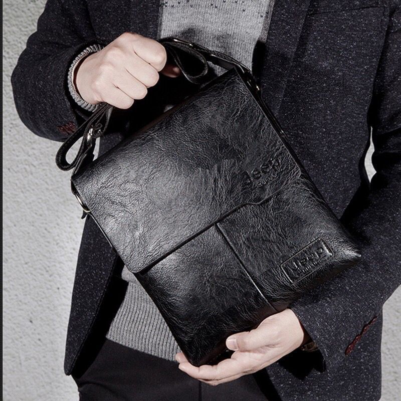Business Casual One-shoulder Messenger Bag Wallet Combination